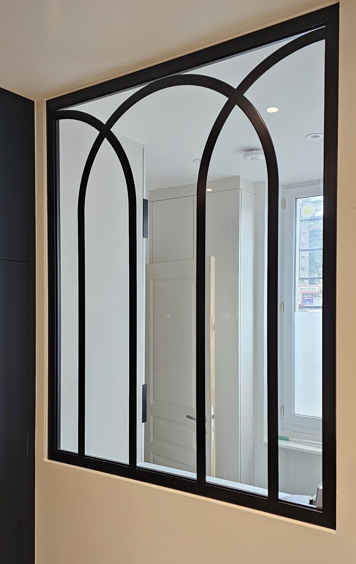 verrière métal style art déco pau